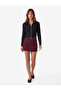 Slim Fit Pocket Detailed Mini Shorts Skirt