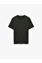 Regular Fit Short Sleeve Crew Neck Cotton Basic T-Shirt - 5
