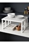 Large In-Cabinet Organizer Shelf Cup Rack Organizing Rack 2 Pieces - 7