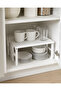 Shopfront Cabinet Organizer Shelf Plate Cup Rack Metal Shelf 3 Pieces - 7