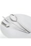 5900 Infinity 12 Person 84 Piece Fork Spoon Knife Set - 8