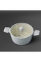 Swiss Crystal Light Grey Deep Pot 24 cm - 2