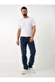 Regular Fit Light Navy Blue Stretch Fabric Jeans - 2