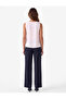 Flywheel Detailed V-Neck Sleeveless Blouse - 4