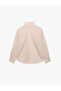 Comfortable Fit Viscose Stand Collar Long Sleeve Buttoned Striped Shirt - 7