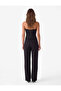 Strapless Neckline Sleeveless Corset Bustier with Ribbon Back Tie - 4