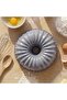 Stone Cast Cake Mold Gray 23 cm - 3