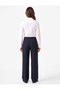 Classic Collar Cotton Blend Buttoned Long Sleeve Basic Shirt - 4