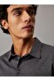 Men's Liquid Jersey Melang Polo T-Shirt - 3
