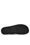 Leather Black Men's Sandals Back Strap W/ Buckle Logo - 4