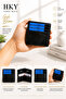 Multi-Compartment Men's Leather Magnetic Card Holder