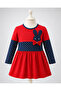 Combed Cotton Long Sleeve Dress