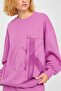 Ck Jeans J20j 220421 - Fioletowy, Super Oversized Bluza - 3