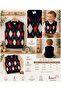 Baklava Patterned Baby Sweater - 6