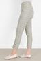 Buttoned Plaid Pants 70361 - 2