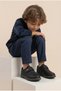 Boy's Black Daily Velcro Classic Shoes Circumcision Shoes 06 - 5