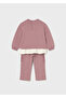 Baby Girl Teddy Bear Detailed 2-Piece Set - 3