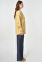 Embroidered Appliqué Tunic Mustard - 6