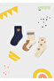 Baby Boy 3-Piece Sock Set - 2