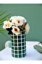Handmade Mosaic Cylinder Vase |   Ceramic Material Modern Decor - 2