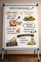Flipchart Paper Clipboard Paper Blackboard Paper 100 Pieces - 6