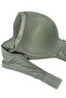 Women's Green Non-Padded Non-Marking Bra Set - 2