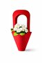Bottle & Flower Carrying Bag Red Luxury – Decorative Bouquet and Flower Pot Gift Bag (100 Pieces) - 3