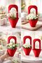 Bottle & Flower Carrying Bag Red Luxury – Decorative Bouquet and Flower Pot Gift Bag (1000 Pieces)
