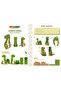 Longo Dino Educational Toy Cardboard Wearable Children's Costume Activity Party Costume - 8