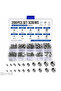 100pcs 100/200pcs 304 Stainless Steel Allen Head Grub Screw Hex Set Assortment Cup Point Fasteners f - 6