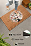 Door Mat 45X70Cm Non-Slip Base Decorative Indoor Outdoor Wishing Tree Themed - 3