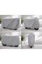 Gray Motorcycle Tent Motor Tarpaulin Waterproof Topcase Compatible with Carry Bag 250Cm-150Cm - 6