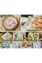 Presentation Napkins Floral Patterned Paper Napkins 20-Piece – Decorative Table Napkins, Table Decoration, for Invitations and Special Occasions - 2