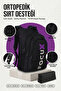 Nil-07 bat multi-compartment large volume non-sweating orthopedic back support high school middle school schoolbag - 7