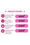 Sunshine Professional Pink Nail Buffer Block, Double-Sided Mini Sponge Buffer for Natural, Acrylic, Gel & Artificial Nails, Salon & Home Use (Pack of 20) - 3