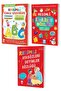 First class standard guided writing notebook large size blue - super illustrated dictionary set - 4 book set - 2