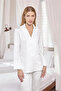 Long Sleeve Button Front Shirt Collar Pajama Set - 6