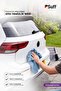 Snowdrop Microfiber Oto Cleaning Cloth Car Exterior Quick Detailing and Precision Polishing Cloth 40X40 cm Blue - 4