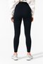 Women's Navy Blue High Waist Corseted Interlock Steel Knitted Tights Do Not Show Underwear - 9