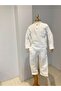Boy's Ecru Double Muslin Set Umrah Set - 5
