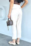 Fabric Trousers with Waist Belt - 4