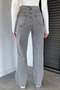 Women's High Waist Jean Denim Pants - 3