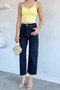 Women's High Waist Cut-Off Leg Jeans - 4