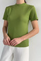 Women's Crew Neck Basic T-Shirt - 3