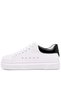 Rakerplus 2024-Leather- 100% Genuine Leather Lace-Up Lightweight Sole White Children's Sports Shoes - 2
