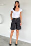 Women's Belt Buckle Shorts