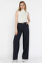 Women's Belted Wide Leg Pants - 2