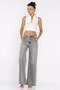 Women's Palazzo Jean Denim Pants - 2