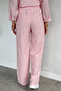 Women's Elastic Waist Embossed Patterned Trousers - 3
