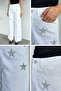 Women's Star Stone Jean Denim Pants - 5